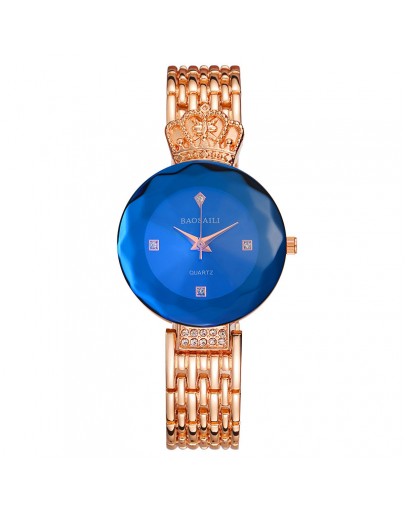 Луксозен дамски часовник (златист)